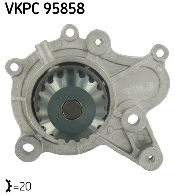Water Pump, engine cooling (VKPC 95858)
