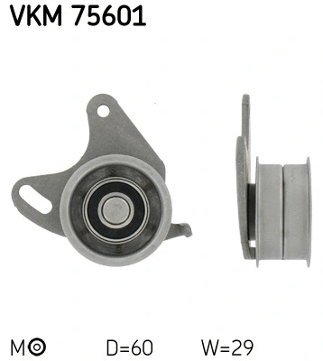 Tensioner Pulley, timing belt (VKM 75601)