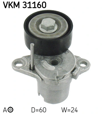 Tensioner Pulley, V-ribbed belt (VKM 31160)