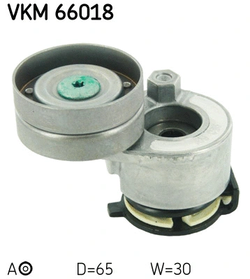 Tensioner Pulley, V-ribbed belt (VKM 66018)