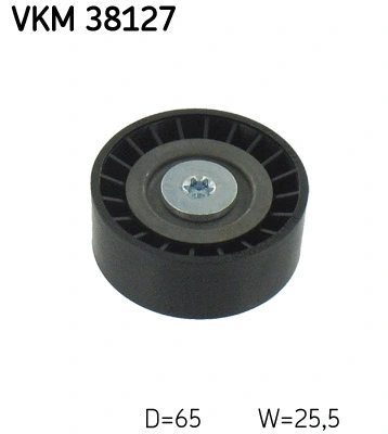 Deflection/Guide Pulley, V-ribbed belt (VKM 38127)