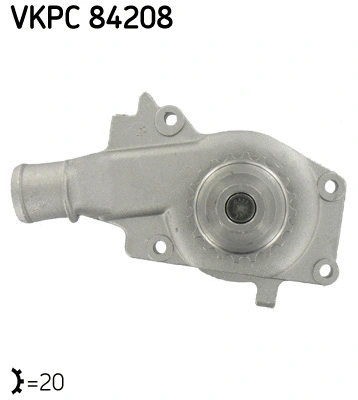 Water Pump, engine cooling (VKPC 84208)