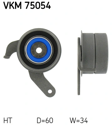 Tensioner Pulley, timing belt (VKM 75054)
