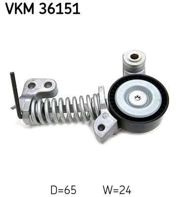 Tensioner Pulley, V-ribbed belt (VKM 36151)
