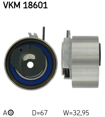 Tensioner Pulley, timing belt (VKM 18601)
