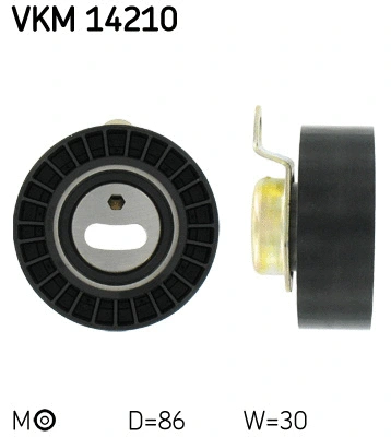 Tensioner Pulley, timing belt (VKM 14210)