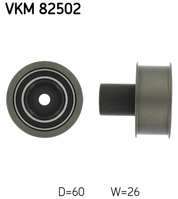 Deflection/Guide Pulley, timing belt (VKM 82502)