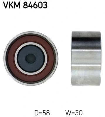 Deflection/Guide Pulley, timing belt (VKM 84603)