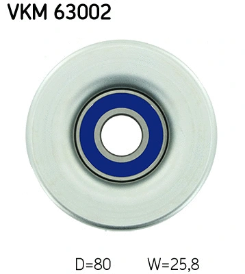 Deflection/Guide Pulley, V-ribbed belt