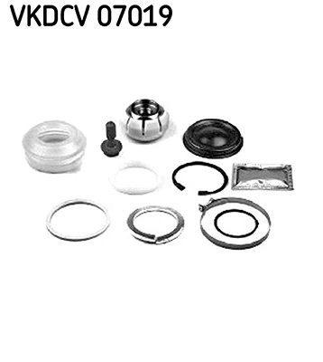 Repair Kit, suspension strut support mount (VKDCV 07019)