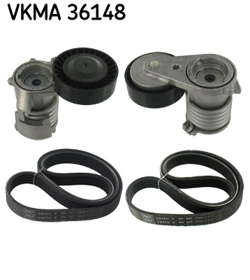 V-Ribbed Belt Set (VKMA 36148)