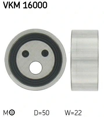 Tensioner Pulley, timing belt (VKM 16000)