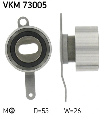 Tensioner Pulley, timing belt (VKM 73005)