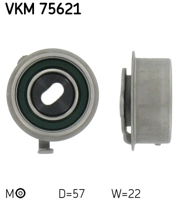 Tensioner Pulley, timing belt (VKM 75621)