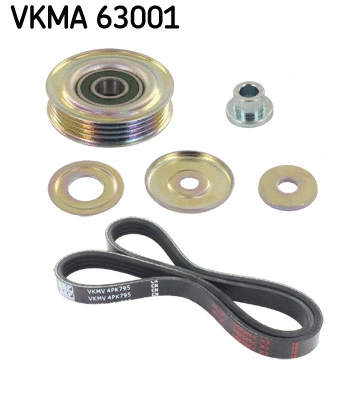 V-Ribbed Belt Set (VKMA 63001)