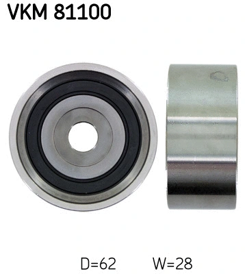 Deflection/Guide Pulley, timing belt (VKM 81100)