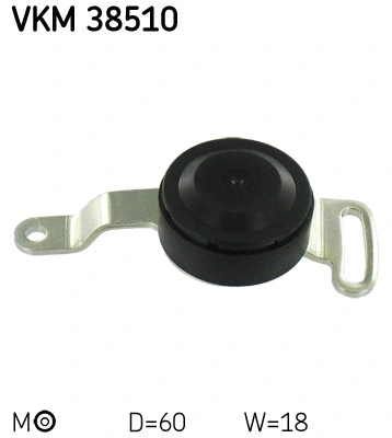 Tensioner Pulley, V-ribbed belt (VKM 38510)