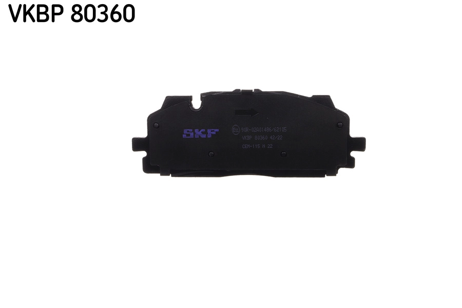 Brake Pad Set, disc brake (VKBP 80360)