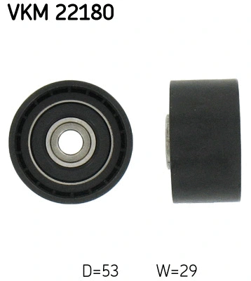 Deflection/Guide Pulley, timing belt (VKM 22180)