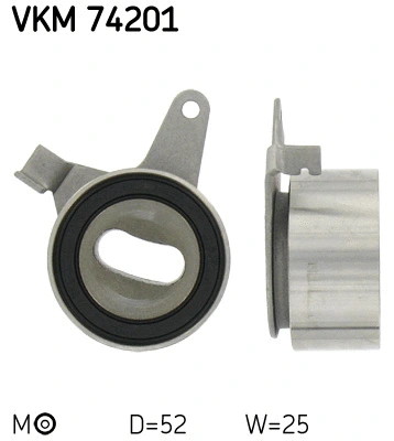 Tensioner Pulley, timing belt (VKM 74201)