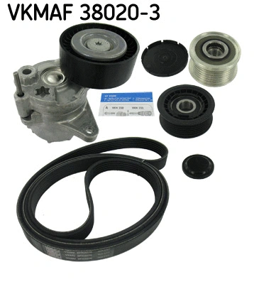 V-Ribbed Belt Set (VKMAF 38020-3)