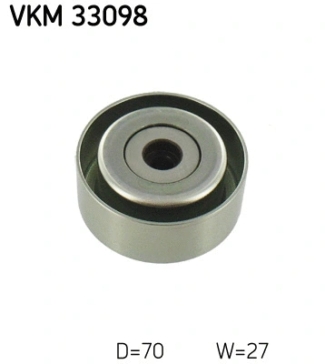 Deflection/Guide Pulley, V-ribbed belt (VKM 33098)