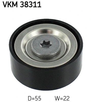Deflection/Guide Pulley, V-ribbed belt (VKM 38311)
