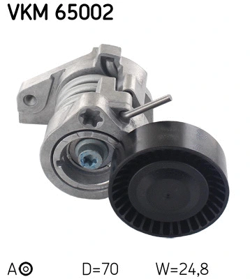 Tensioner Pulley, V-ribbed belt (VKM 65002)