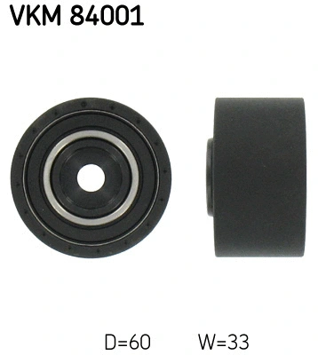 Deflection/Guide Pulley, timing belt (VKM 84001)