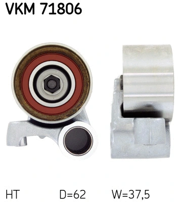 Tensioner Pulley, timing belt (VKM 71806)