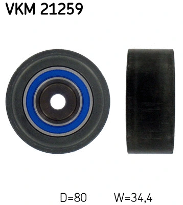Deflection/Guide Pulley, timing belt (VKM 21259)
