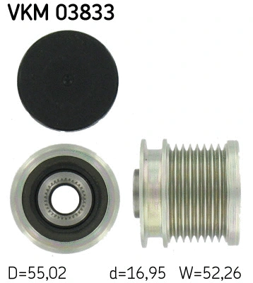 Alternator Freewheel Clutch (VKM 03833)