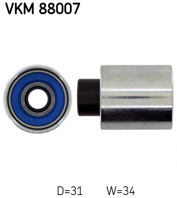 Deflection/Guide Pulley, timing belt (VKM 88007)