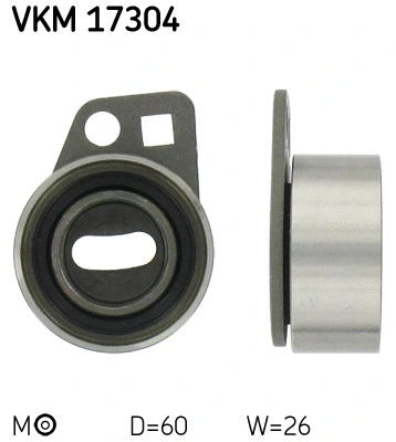 Tensioner Pulley, timing belt (VKM 17304)