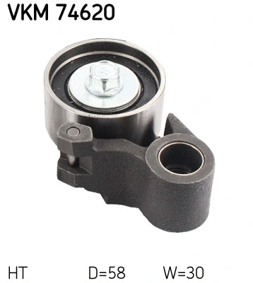 Tensioner Pulley, timing belt (VKM 74620)