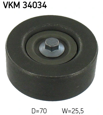 Deflection/Guide Pulley, V-ribbed belt (VKM 34034)