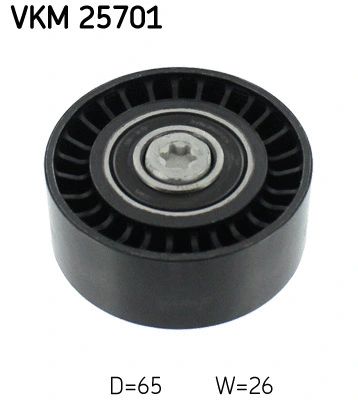 Deflection/Guide Pulley, timing belt (VKM 25701)