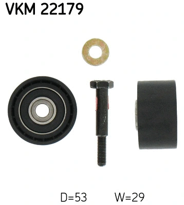 Deflection/Guide Pulley, timing belt (VKM 22179)