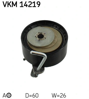 Tensioner Pulley, timing belt (VKM 14219)