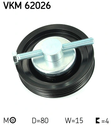 Tensioner Pulley, V-ribbed belt