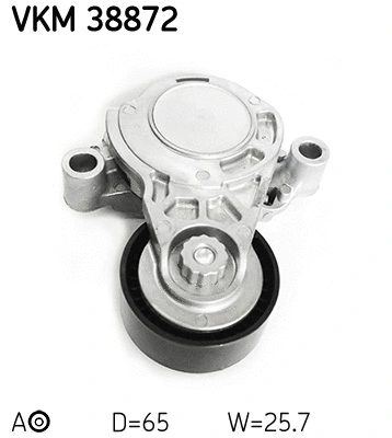 Tensioner Pulley, V-ribbed belt