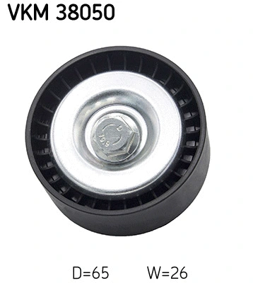 Deflection/Guide Pulley, V-ribbed belt
