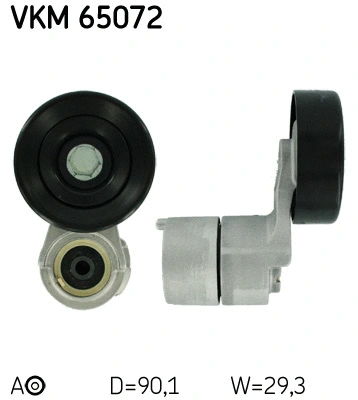 Tensioner Pulley, V-ribbed belt (VKM 65072)