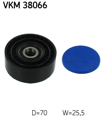 Deflection/Guide Pulley, V-ribbed belt (VKM 38066)