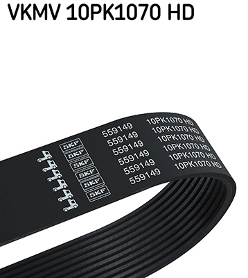 V-Ribbed Belt (VKMV 10PK1070 HD)