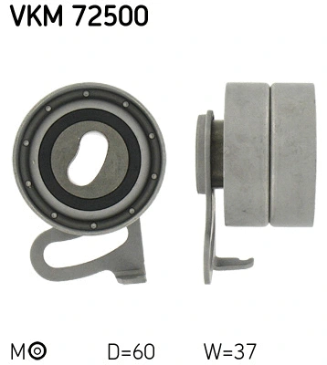 Tensioner Pulley, timing belt (VKM 72500)
