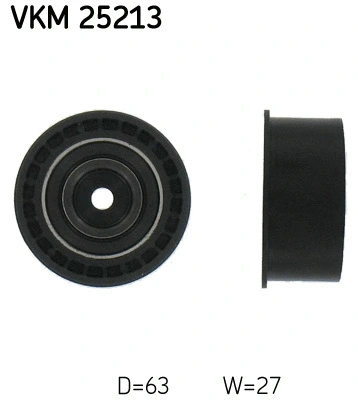 Deflection/Guide Pulley, timing belt (VKM 25213)