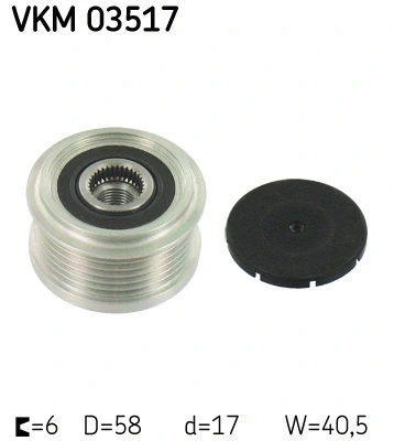 Alternator Freewheel Clutch (VKM 03517)