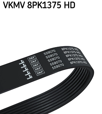 V-Ribbed Belt (VKMV 8PK1375 HD)