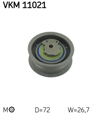 Tensioner Pulley, timing belt (VKM 11021)